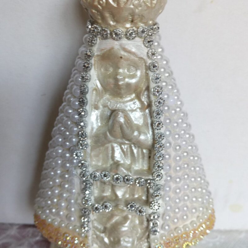 Nossa Senhora Aparecida Criança com Pérolas